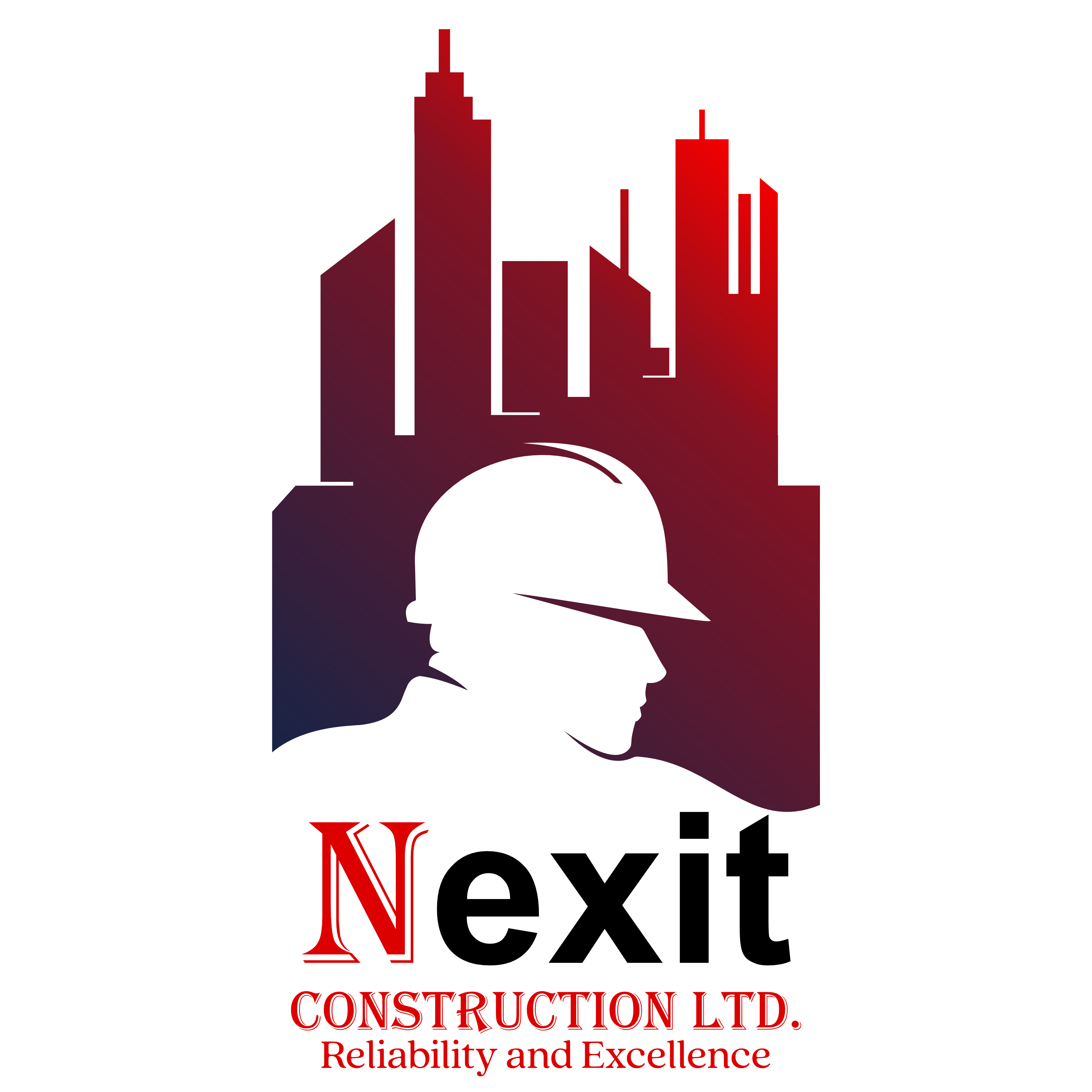Nexit Construction Ltd. – Designed by Hetvik Graphics