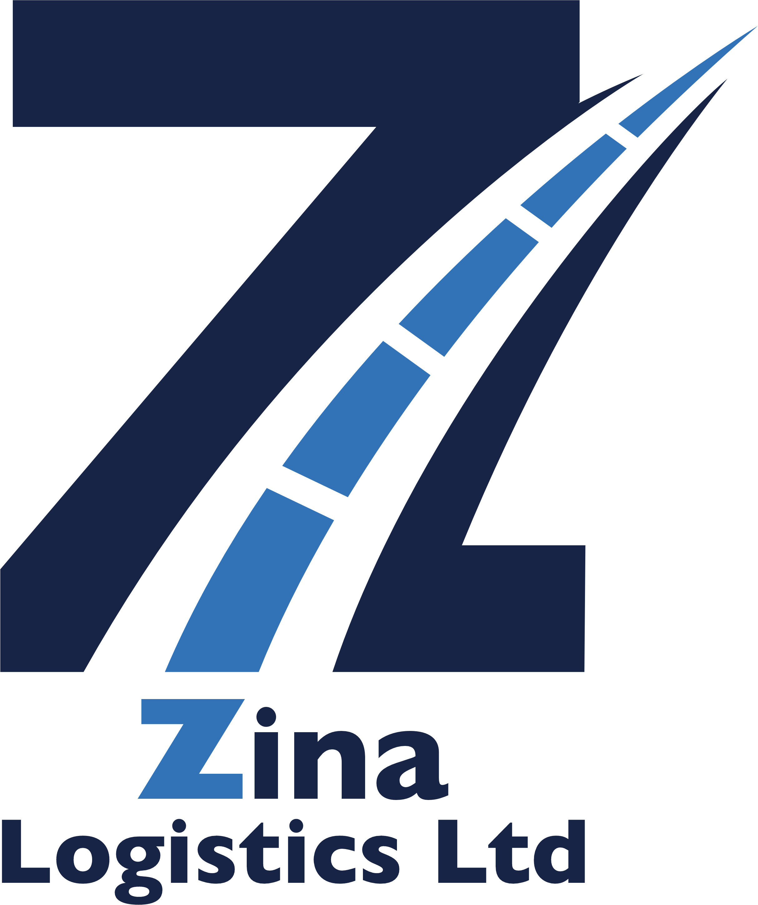 Zina Logistics Ltd – Designed by Hetvik Graphics