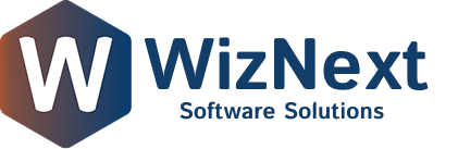 WizNext Software Solutions Logo Design | Crafted by Hetvik Graphics