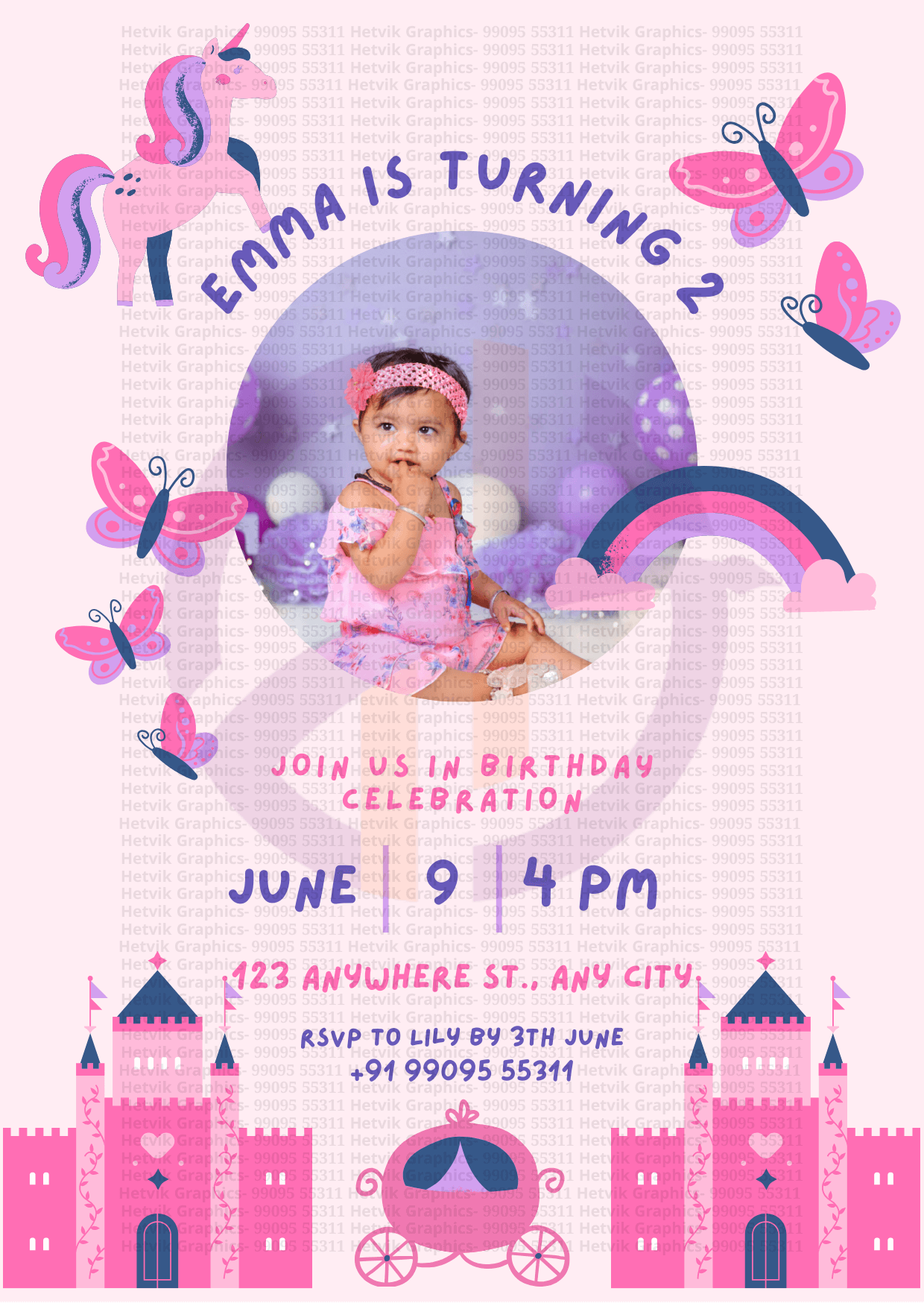 Custom Birthday Cards by Hetvik Graphics - Surat 02