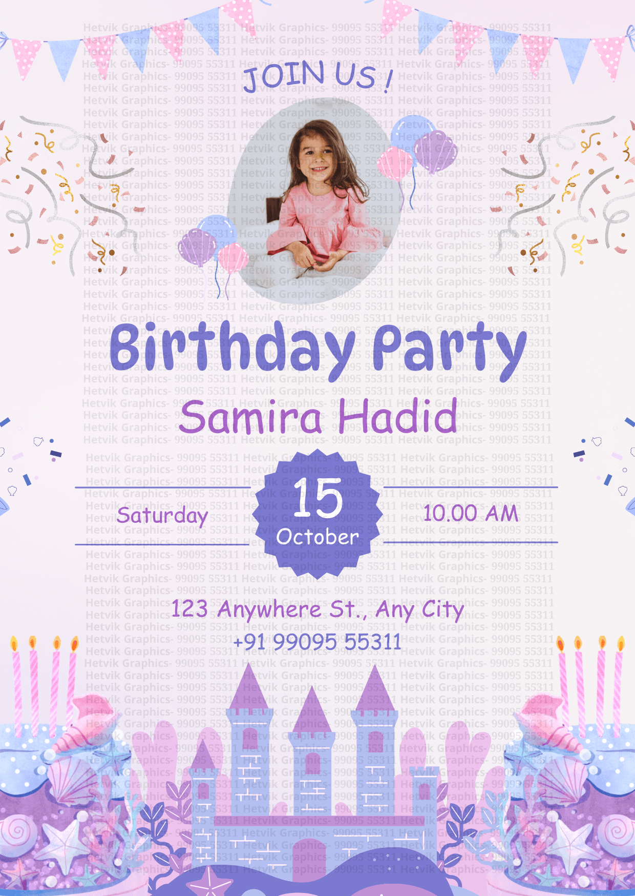 Custom Birthday Cards by Hetvik Graphics - Surat 11