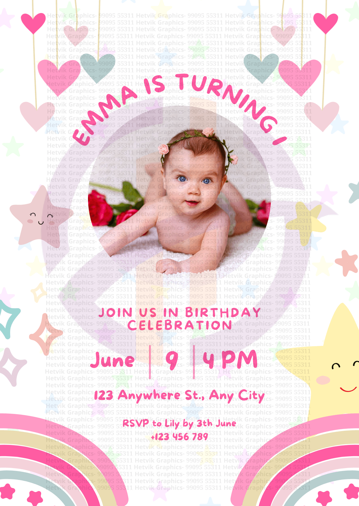 Custom Birthday Cards by Hetvik Graphics - Surat 13