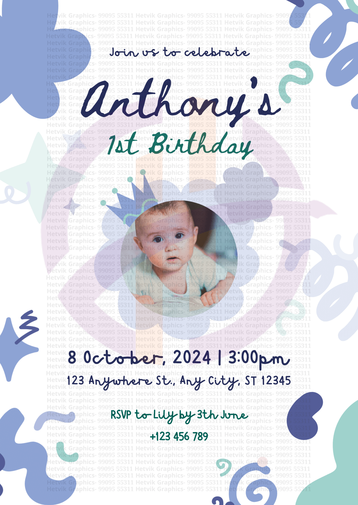 Custom Birthday Cards by Hetvik Graphics - Surat 15