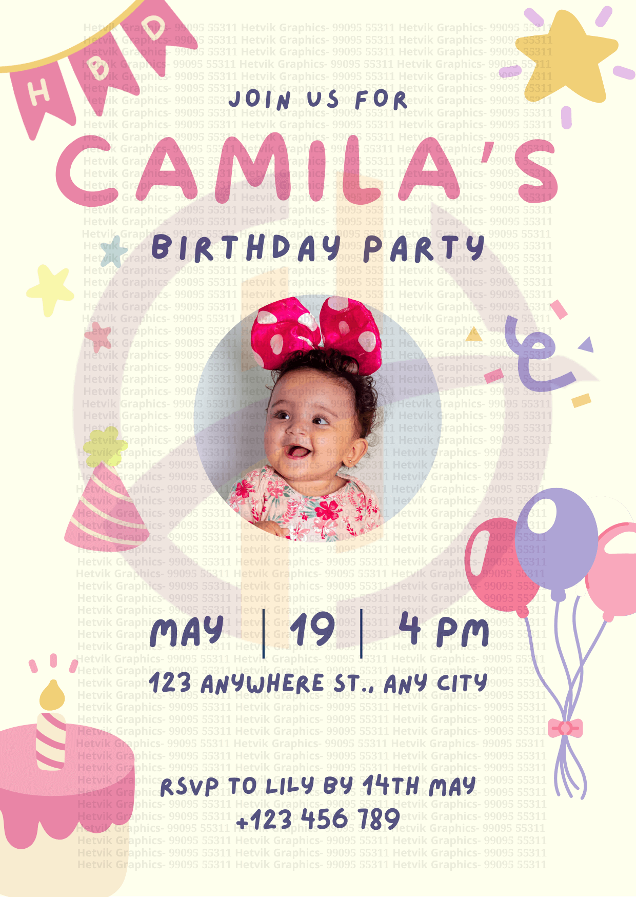 Custom Birthday Cards by Hetvik Graphics - Surat 16