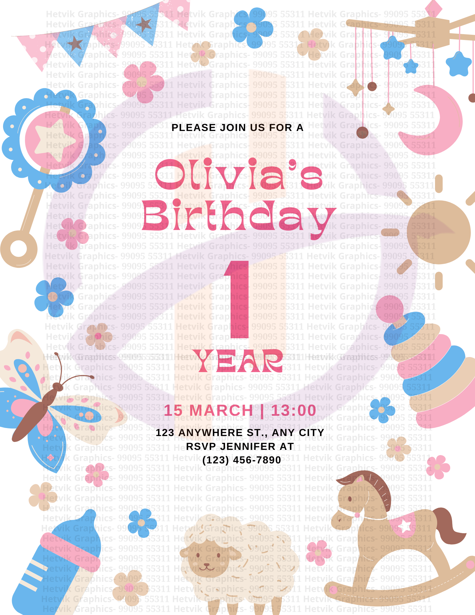 Custom Birthday Cards by Hetvik Graphics - Surat 18