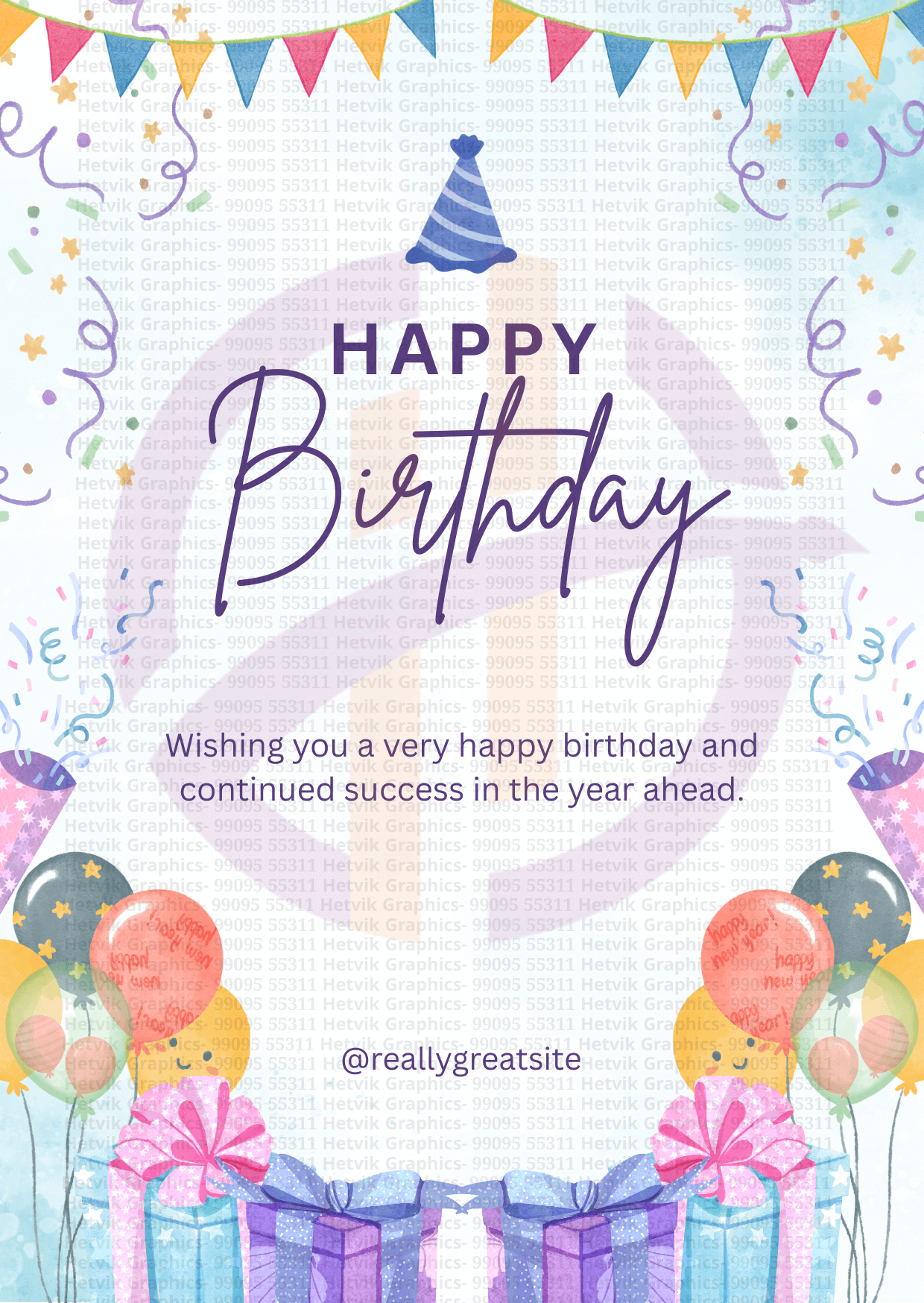 Custom Birthday Cards by Hetvik Graphics - Surat 19