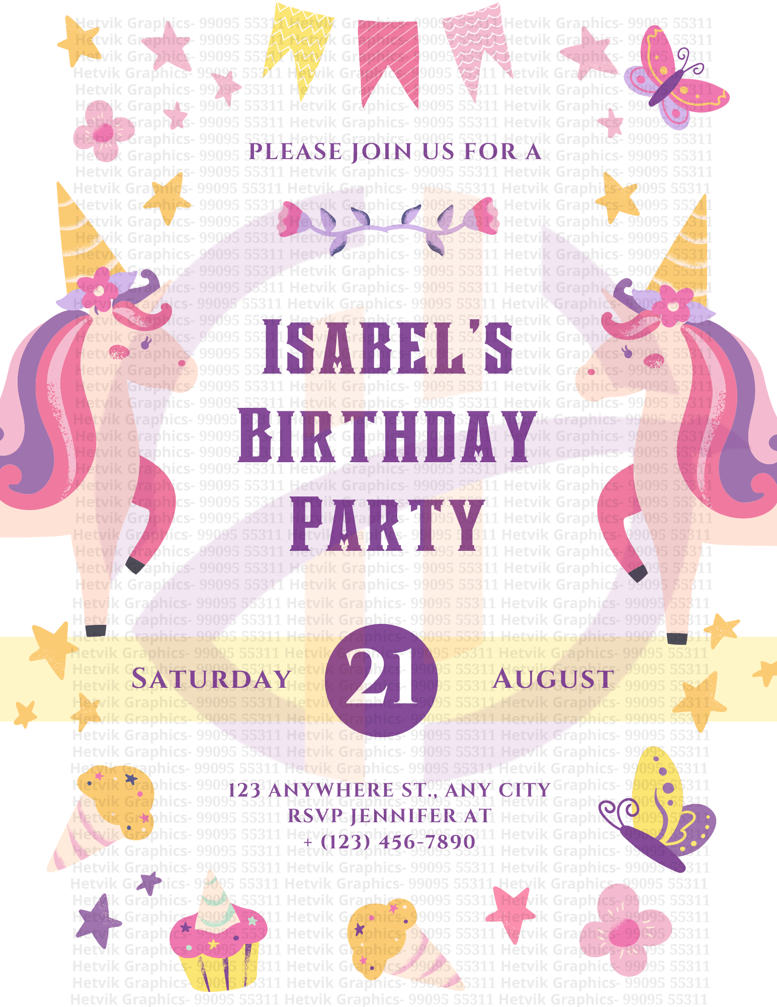 Custom Birthday Cards by Hetvik Graphics - Surat 21