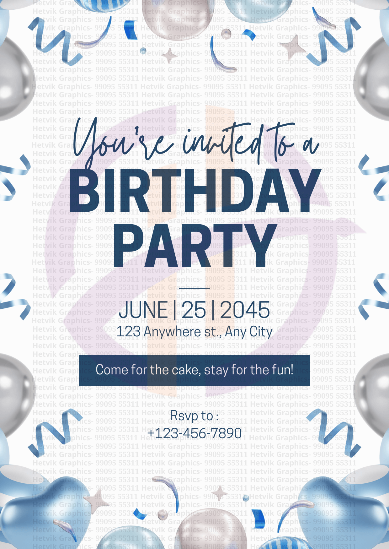 Custom Birthday Cards by Hetvik Graphics - Surat 23