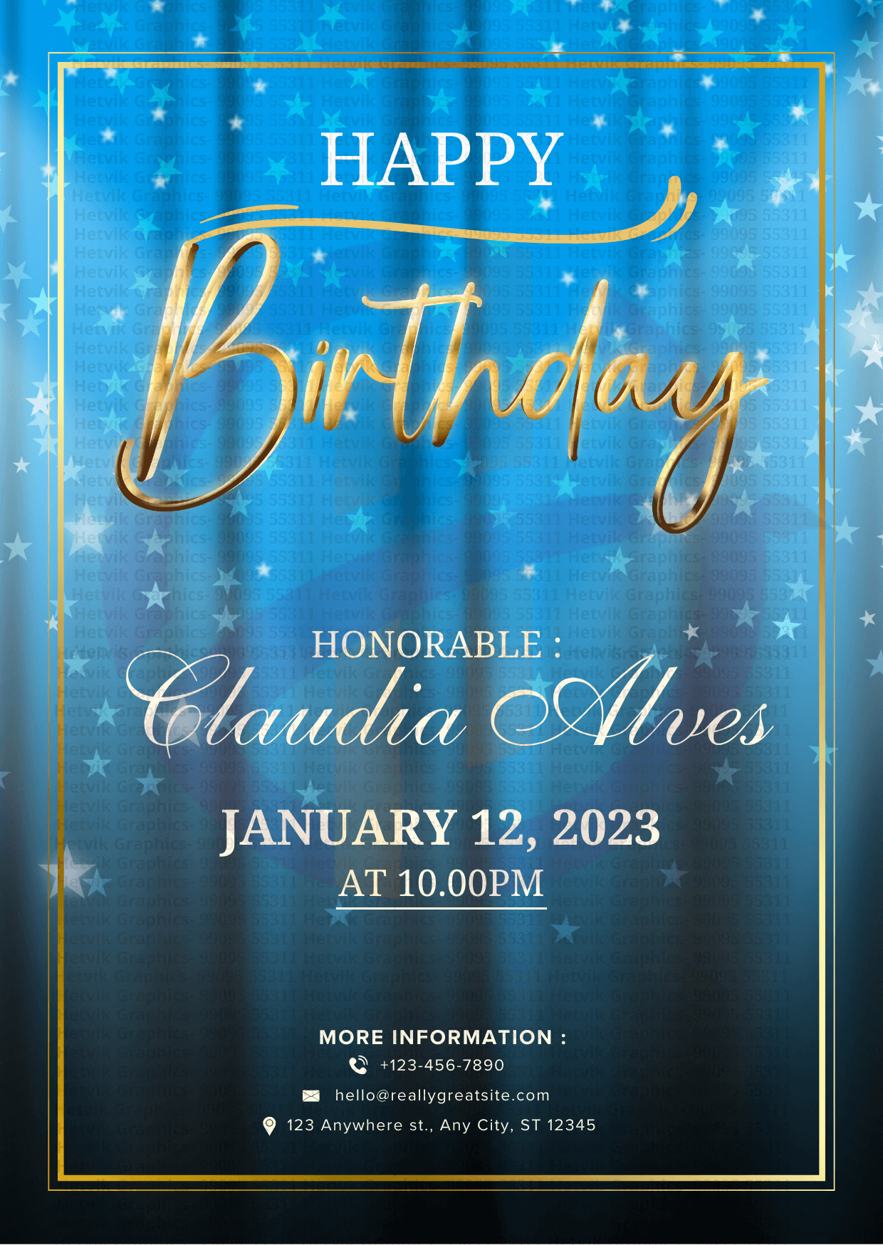 Custom Birthday Cards by Hetvik Graphics - Surat 26