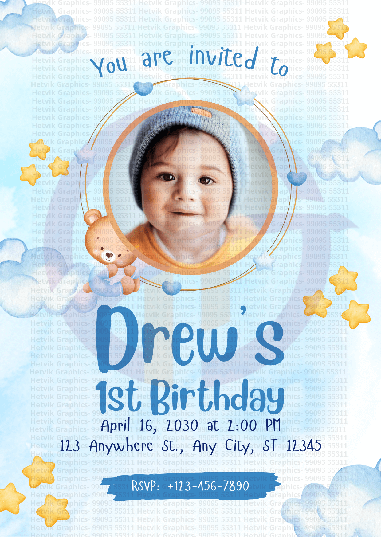 Custom Birthday Cards by Hetvik Graphics - Surat 28