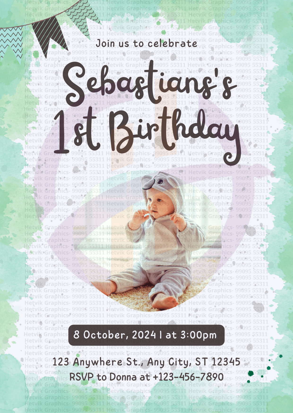 Custom Birthday Cards by Hetvik Graphics - Surat 29