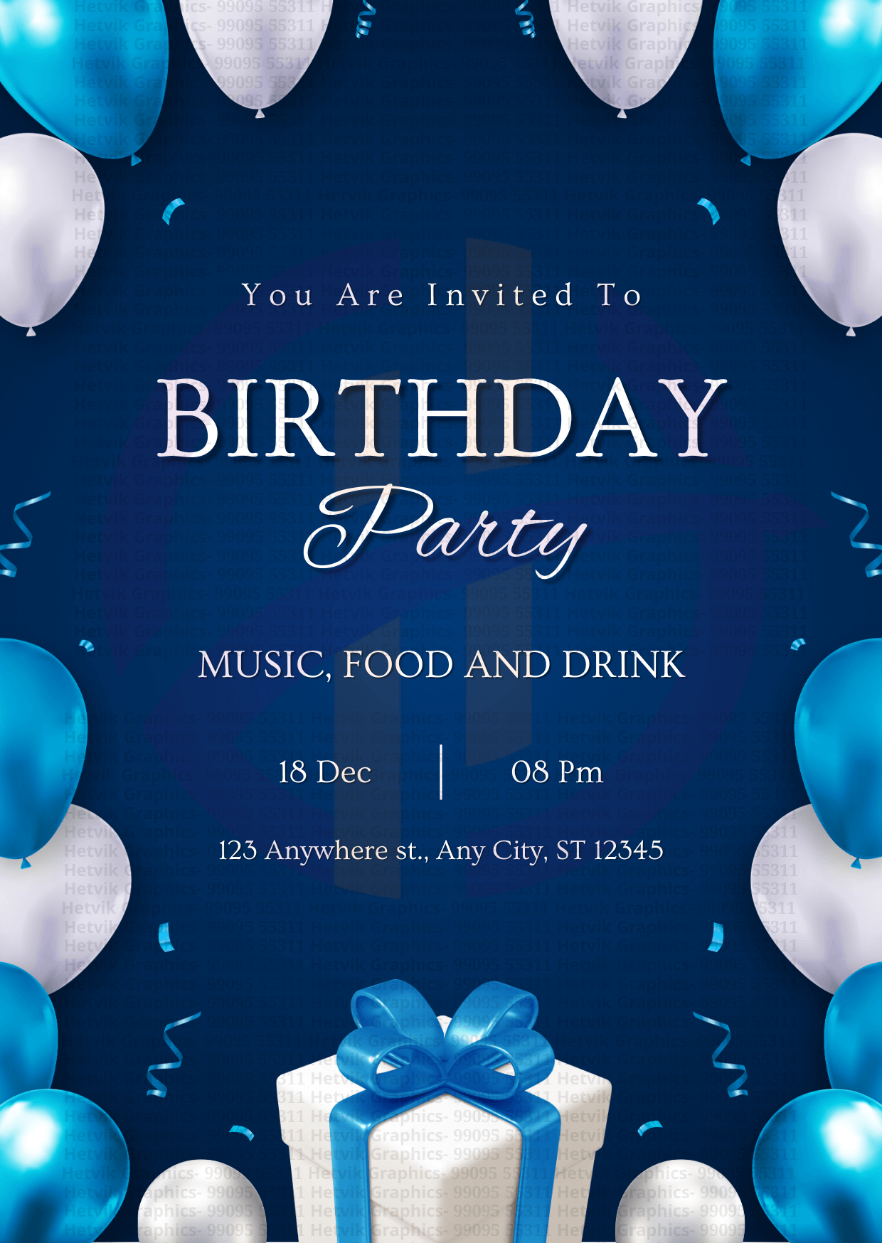 Custom Birthday Cards by Hetvik Graphics - Surat 31