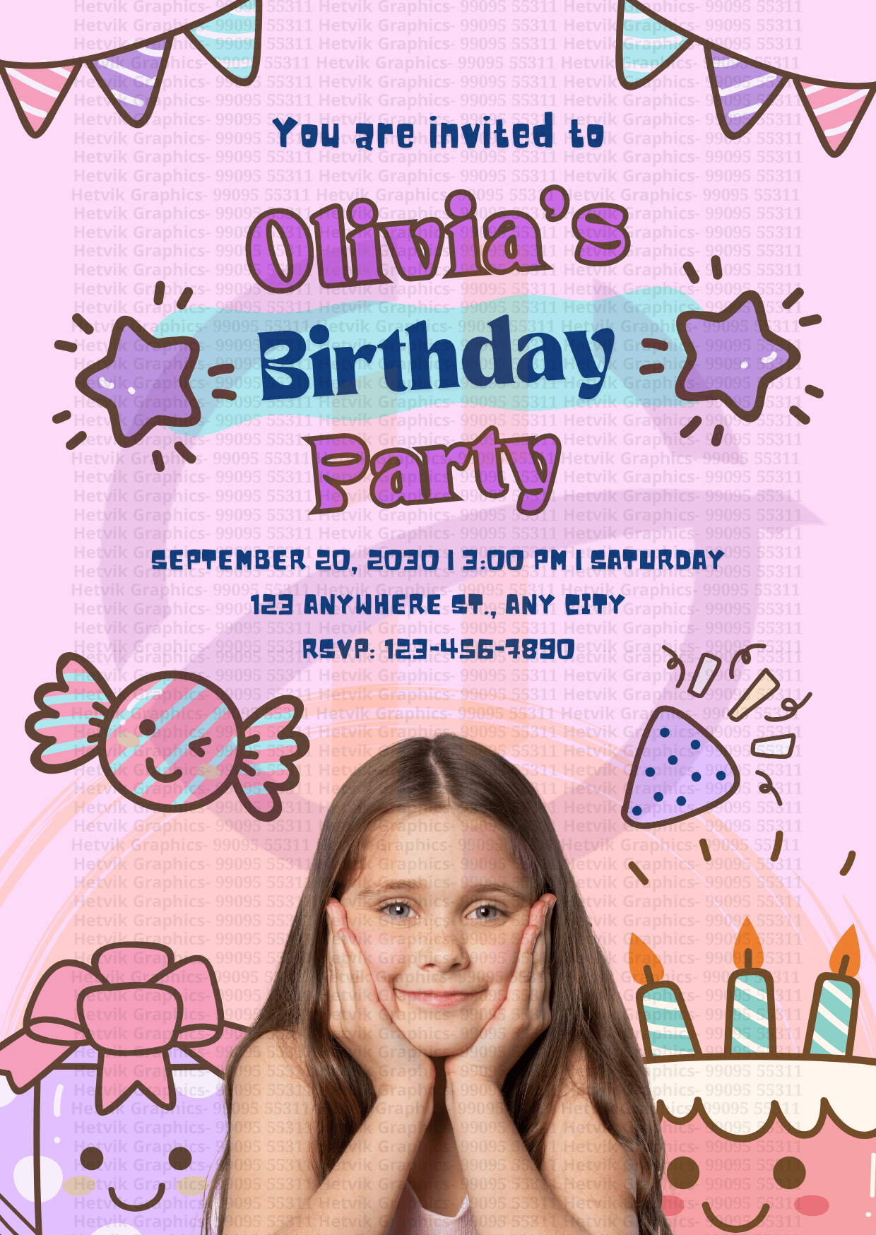 Custom Birthday Cards by Hetvik Graphics - Surat 34