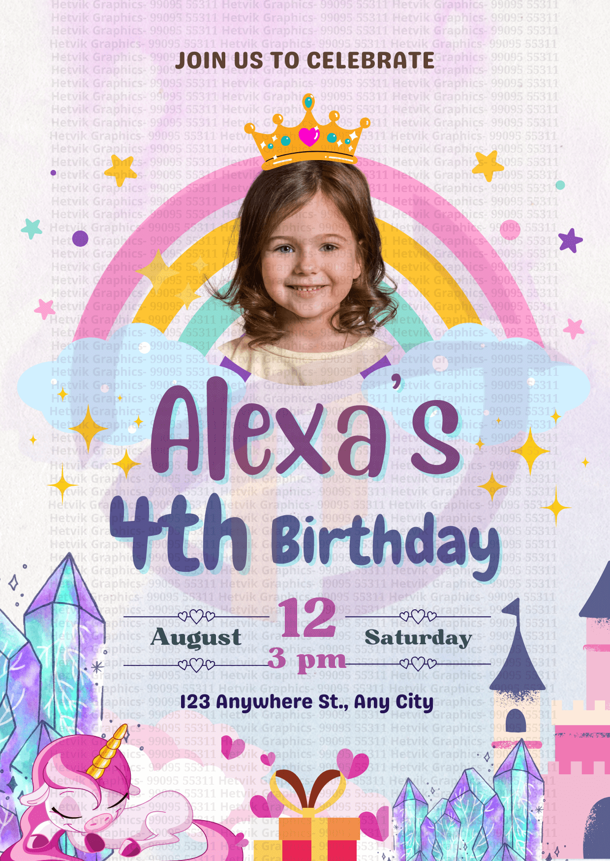 Custom Birthday Cards by Hetvik Graphics - Surat 35