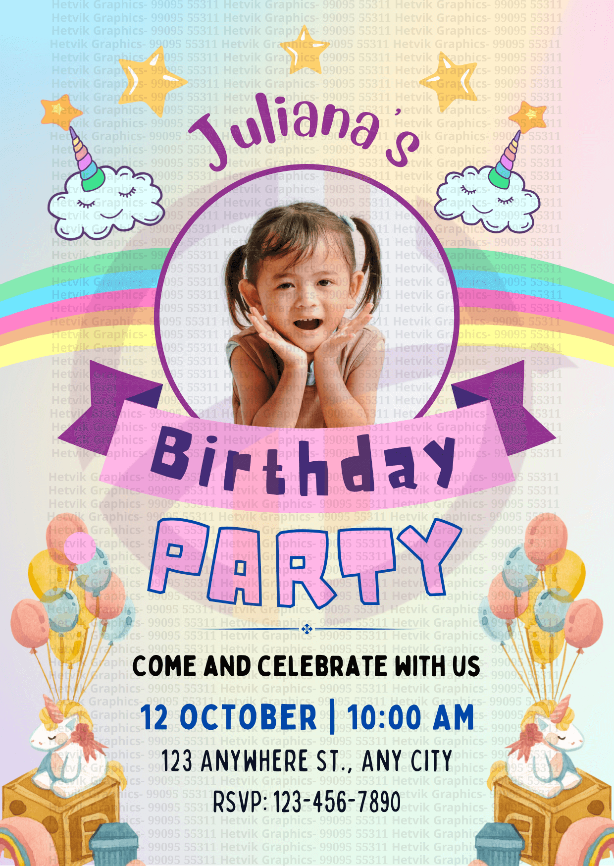 Custom Birthday Cards by Hetvik Graphics - Surat 36